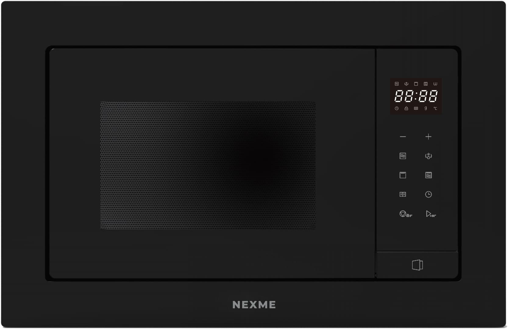 Микроволновая печь встраиваемая NEXME TG20MS Черный